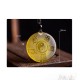 Taoism Five Sacred Mountains Yin Yang Liuli Crystal Balance Necklace Taoism Five Sacred Mountains Yin Yang Liuli Crystal Balance Necklace