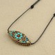 Tibetan Turquoise Bead Protection Necklace