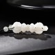 Tibetan Hetian Jade Dorje Vajra Success Necklace