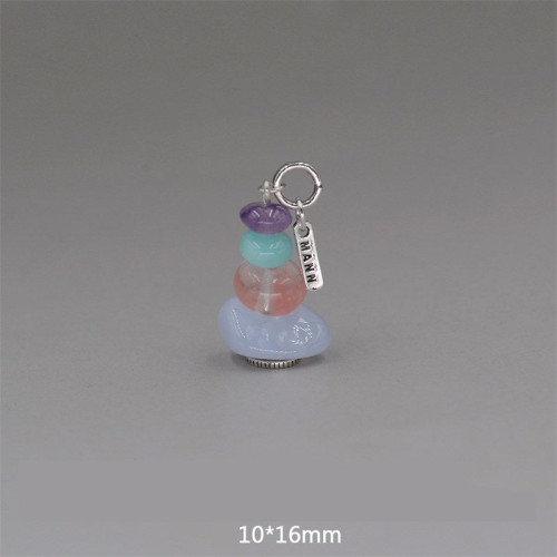 Zen Cairn Labradorite Crystal Calm Necklace Zen Cairn Labradorite Crystal Calm Necklace