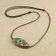 Tibetan Turquoise Bead Protection Necklace