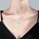 925 Silver Laughing Buddha White Jade Luck Necklace 925 Silver Laughing Buddha White Jade Luck Necklace