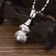 Tibetan Yin Yang Gourd Harmony Titanium Necklace Tibetan Yin Yang Gourd Harmony Titanium Necklace