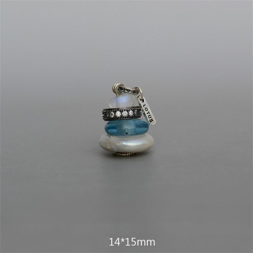 Zen Cairn Labradorite Crystal Calm Necklace Zen Cairn Labradorite Crystal Calm Necklace