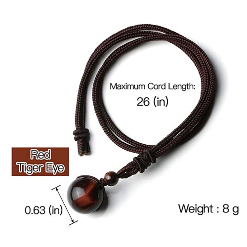 Tibetan Tiger's Eye Protection Necklace Tibetan Tiger's Eye Protection Necklace