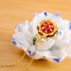 925 Silver Tibet Lotus Prayer Wheel Red Agate Necklace
