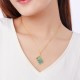 925 Silver Jade Abacus Abundance Necklace 925 Silver Jade Abacus Abundance Necklace