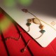 925 Silver Hetian White Jade Water Drop Necklace 925 Silver Hetian White Jade Water Drop Necklace