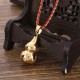 Tibetan Yin Yang Gourd Harmony Titanium Necklace Tibetan Yin Yang Gourd Harmony Titanium Necklace