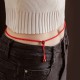 Natural Cinnabar Calm Blessing Belly Chain