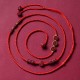 Natural Cinnabar PiXiu Blessing Belly Chain