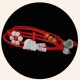 Zodiac Peach Wood Blessing Belly Chain