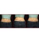 Zodiac Peach Wood Blessing Belly Chain
