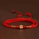 Buddha Stone 999 Gold Red String Belly Chain Buddha Stone 999 Gold Red String Belly Chain
