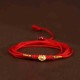 Buddha Stone 999 Gold Red String Belly Chain Buddha Stone 999 Gold Red String Belly Chain