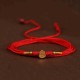 Buddha Stone 999 Gold Red String Belly Chain Buddha Stone 999 Gold Red String Belly Chain