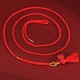 Natural Cinnabar Dragon Blessing Belly Chain