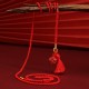 Natural Cinnabar Dragon Blessing Belly Chain
