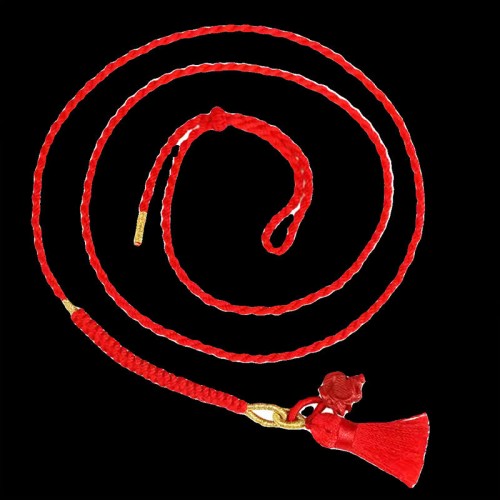 Natural Cinnabar Dragon Blessing Belly Chain