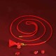 Natural Cinnabar Dragon Blessing Belly Chain