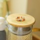 14k Gold-plated Fu Lu Shou Crystal Happiness Ring