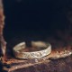 925 Silver Simple Blessing Couple Ring 925 Silver Simple Blessing Couple Ring