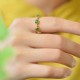 Cyan Jade Healing Adjustable Ring Cyan Jade Healing Adjustable Ring