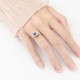 925 Sterling Silver Evil Eye Protection Ring