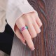 925 Silver Lotus Heart Sutra Enlightenment Ring 925 Silver Lotus Heart Sutra Enlightenment Ring