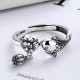 925 Silver Koi Lotus Success Ring 925 Silver Koi Lotus Success Ring