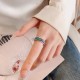 925 Sterling Silver Koi Lotus Luck Ring 925 Sterling Silver Koi Lotus Luck Ring