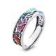 925 Sterling Silver Koi Lotus Luck Ring 925 Sterling Silver Koi Lotus Luck Ring