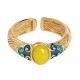 Amber Copper Auspicious Focus Ring Amber Copper Auspicious Focus Ring