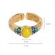Amber Copper Auspicious Focus Ring Amber Copper Auspicious Focus Ring