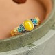 Amber Copper Auspicious Focus Ring Amber Copper Auspicious Focus Ring
