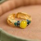 Amber Copper Auspicious Focus Ring Amber Copper Auspicious Focus Ring