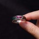 925 Sterling Silver Koi Lotus Luck Ring 925 Sterling Silver Koi Lotus Luck Ring