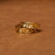 Golden Meditation Buddha Serenity Copper Ring Golden Meditation Buddha Serenity Copper Ring