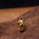 Golden Meditation Buddha Serenity Copper Ring Golden Meditation Buddha Serenity Copper Ring