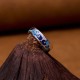 Blue Auspicious Clouds Wealth Ring Blue Auspicious Clouds Wealth Ring