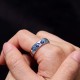 Blue Auspicious Clouds Wealth Ring Blue Auspicious Clouds Wealth Ring