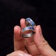 Blue Auspicious Clouds Wealth Ring Blue Auspicious Clouds Wealth Ring