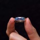 Blue Auspicious Clouds Wealth Ring Blue Auspicious Clouds Wealth Ring