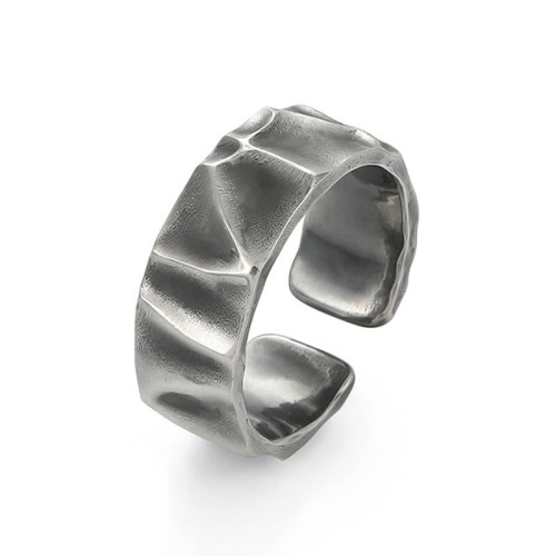 999 Silver Protection Adjustable Ring