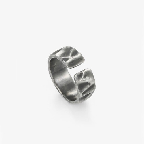 999 Silver Protection Adjustable Ring