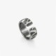 999 Silver Protection Adjustable Ring