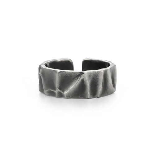 999 Silver Protection Adjustable Ring