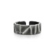 999 Silver Protection Adjustable Ring