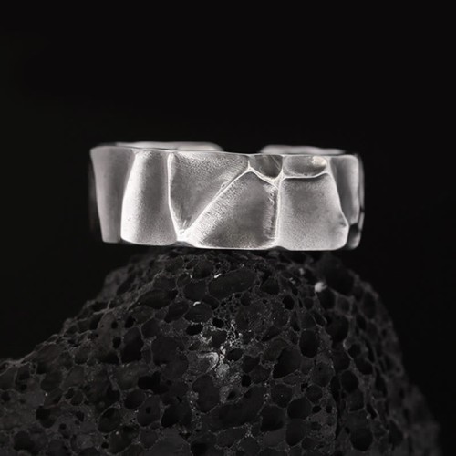 999 Silver Protection Adjustable Ring