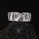 999 Silver Protection Adjustable Ring